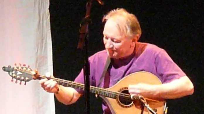 d3-donal-lunny-bristol-2012 Dónal Lunny performing on stage in Bristol in 2012