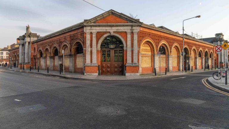 The Victorian Fruit and Vegetable Market building at Mary's Lane in Dublin