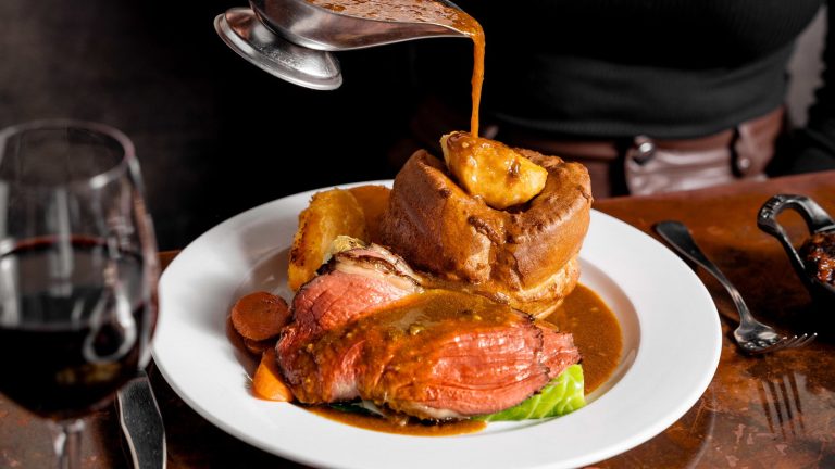 Sunday roast at Hawksmoor, College Green, Dublin